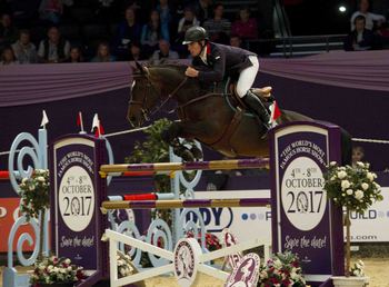 Joe Whitaker claims victory in the ReadySupp Cup at Horse of the Year Show